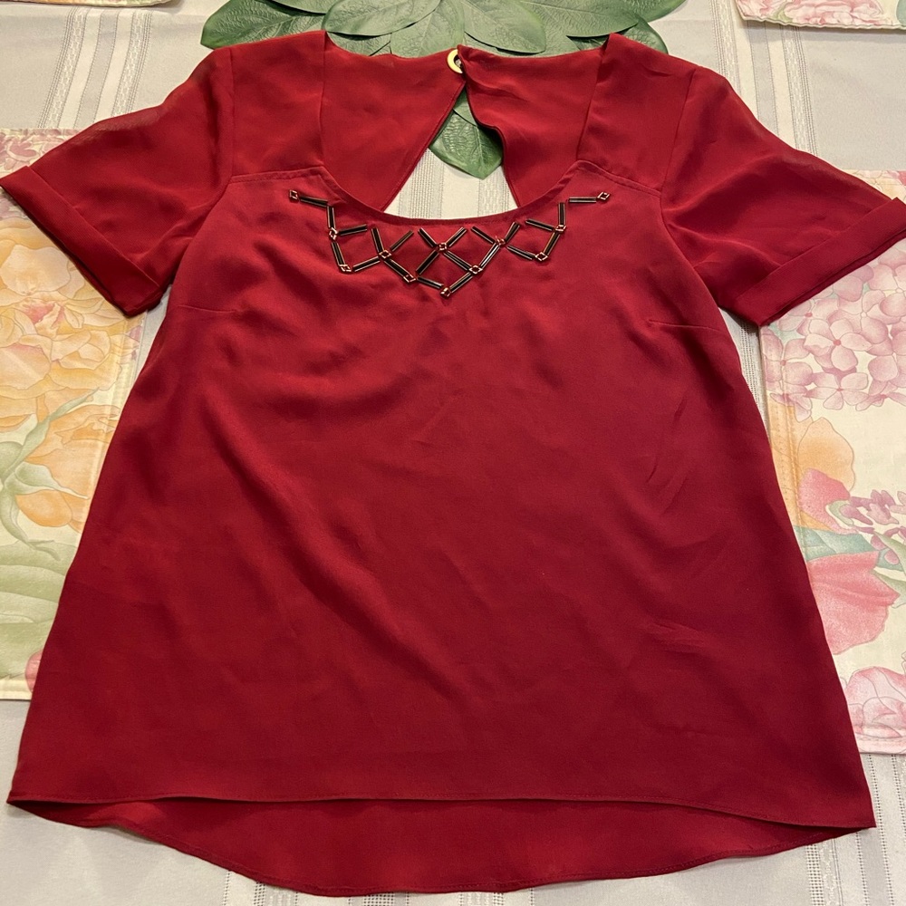 Flash Sale Women’s Bcbgeneration Raspberry Wine B… - image 1